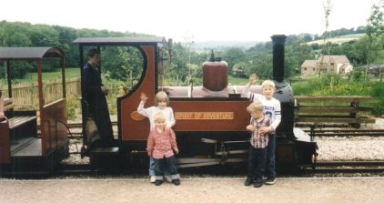 Spirit Of Adventure Locomotive & children